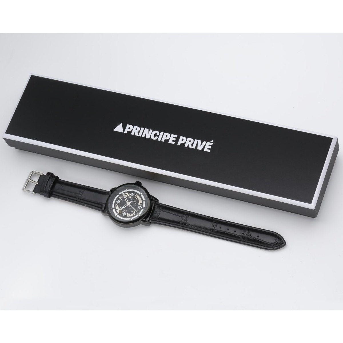 Principe Prive Luxury Skeleton-style 20mm Mechanical Wristwatch - Metsuboujinrai Collection