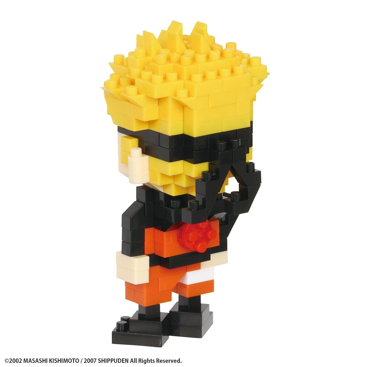 Nanoblock Miniature Building Set - Naruto Uzumaki from Naruto Shippuden Series