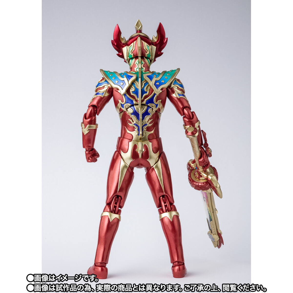 SH Figuarts Colorful Rainbow Ultraman Taiga Tri - Strium Collectible