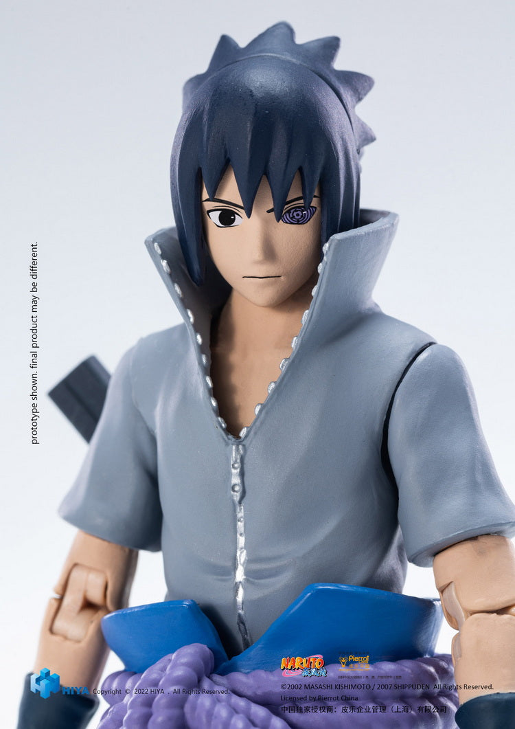 HIYA Toys Fine 1/12 Scale Naruto Sasuke Uchiha Action Figure