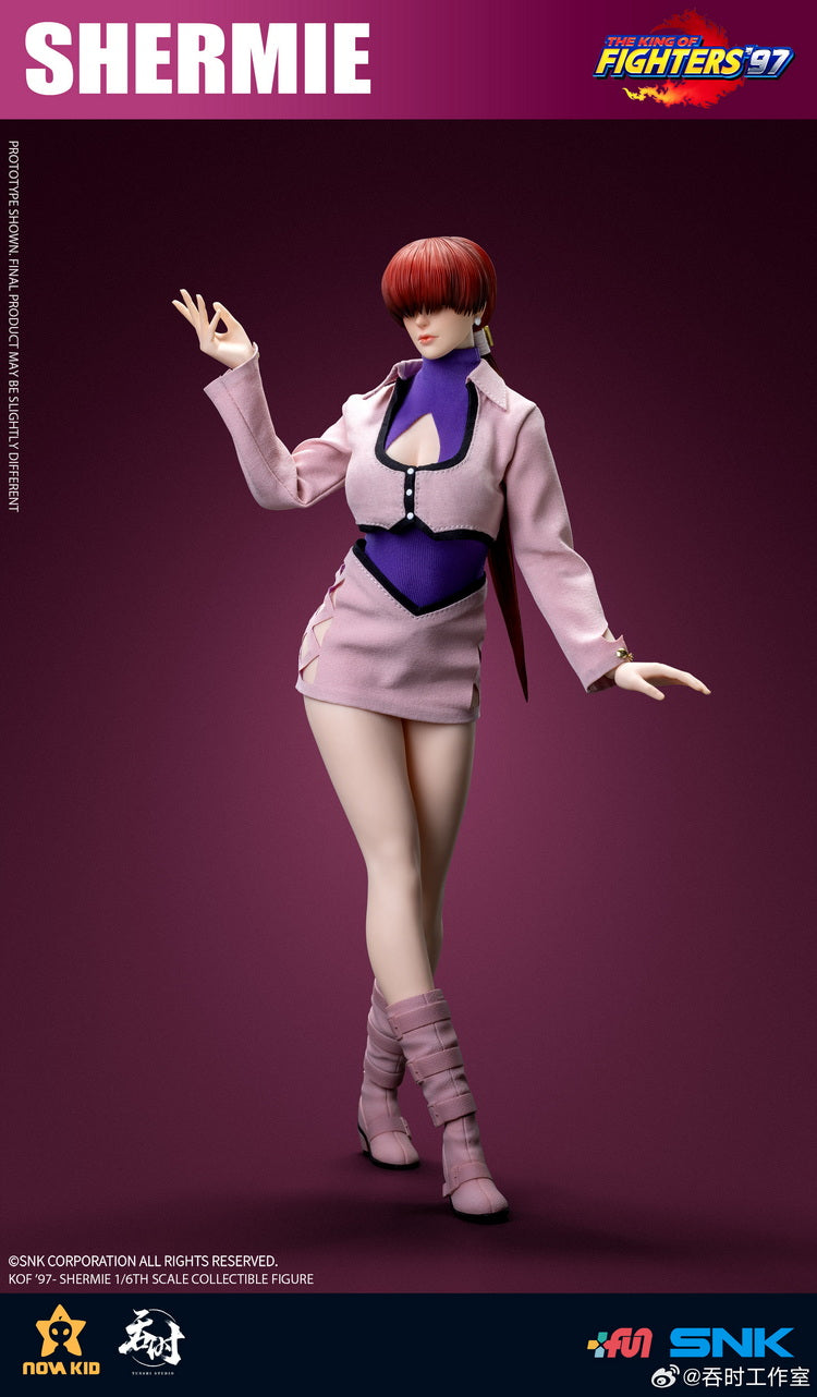1/6 Scale Shermie Figure from King of Fighters '97 with Multiple Accessories