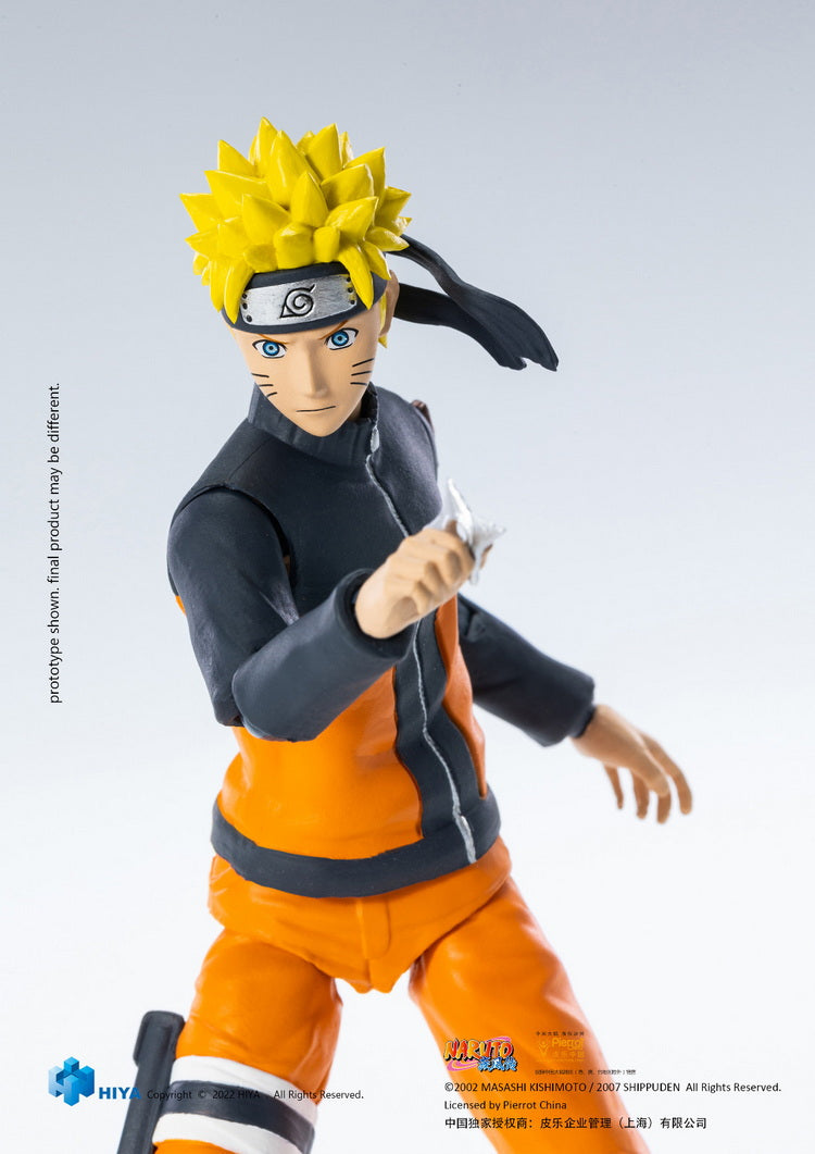 HIYA Toys 1/12 Scale Exquisite Naruto Uzumaki Action Figure