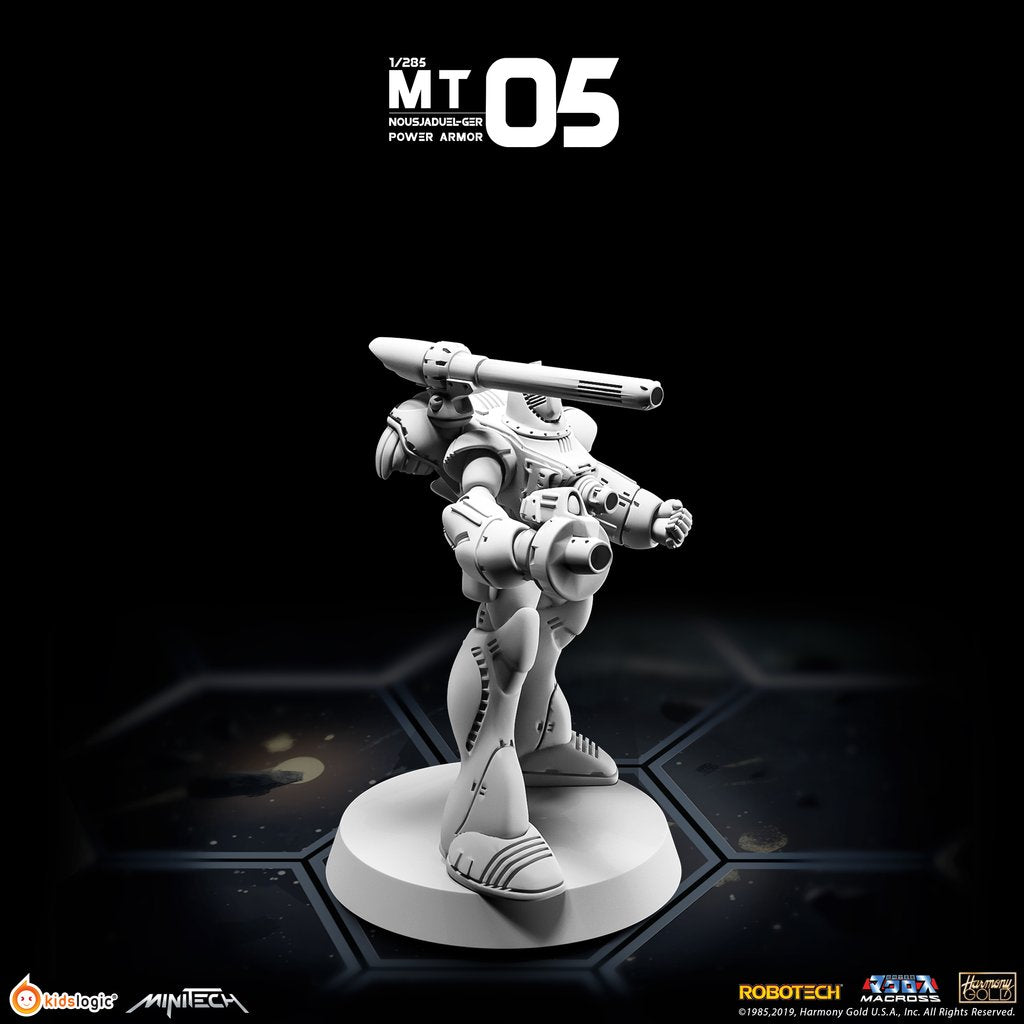 MiniTech MT05 Non - Painted Power Armor Model from Macross/Robotech Series