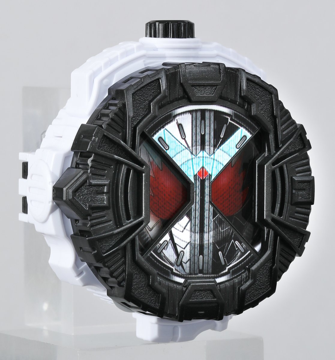 Exclusive DX W Fang Joker RideWatch with Ganbarizing Card