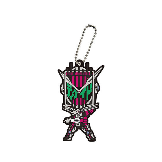Collectible Kamen Rider Build and Zi - O Movie Inspired Rubber Mascot Keychains for Fans