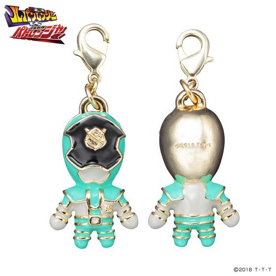 Exquisitely Hand - painted Lupinranger and Patoranger Metal Collectible Charms