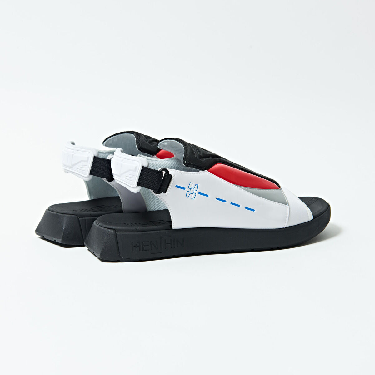 Comfortable Kamen Rider Den - O Inspired Sandals for Henshin Fans