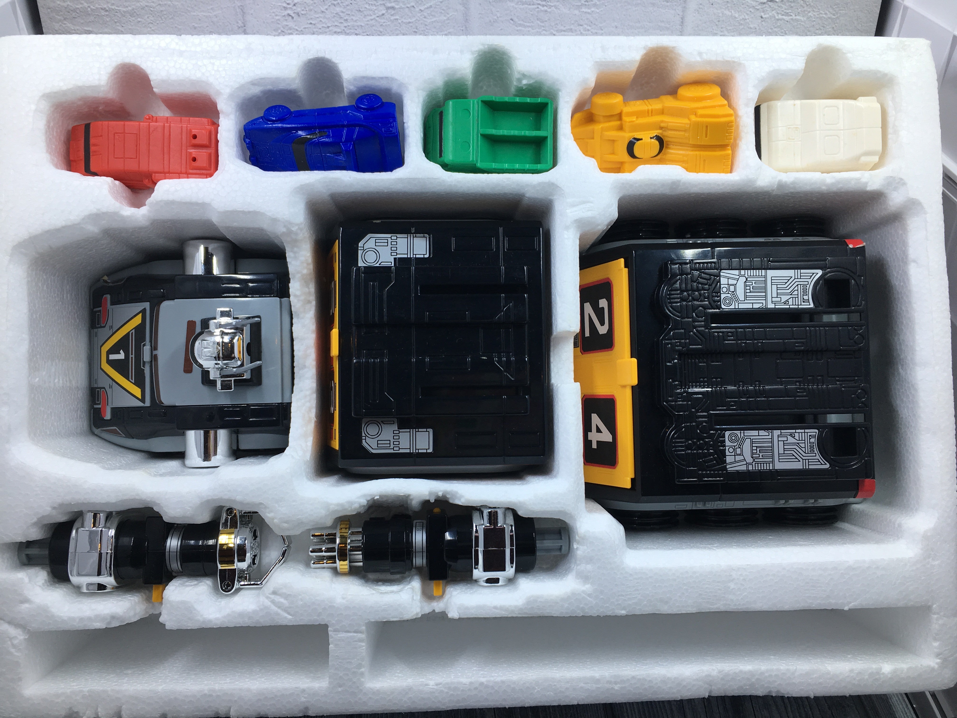 Mini Set of Carranger Victorailer and Turbo Artillatron