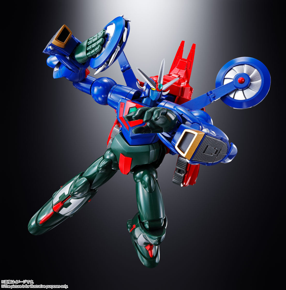 Soul of Chogokin GX - 96: Latest and Feature - rich Getter Robot Go Figure