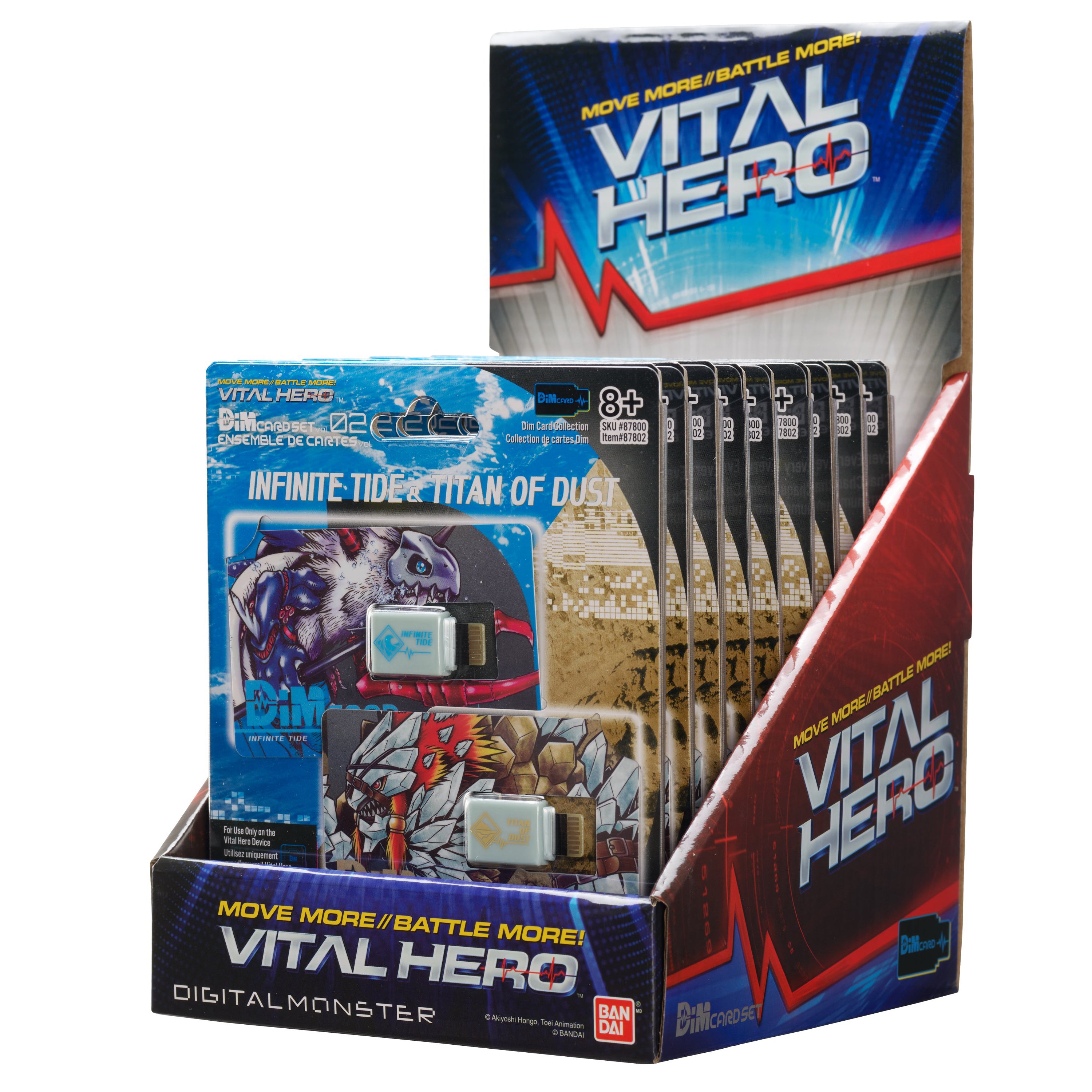 Vital Hero DIM Card Double Pack: Infinite Tide & Titan of Dust