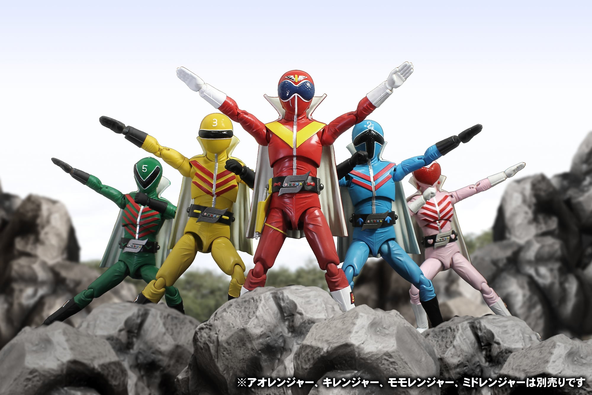 Hero Action Figure - HAF Akaranger, the Original Red Ranger from Super Sentai's 45th Anniversary