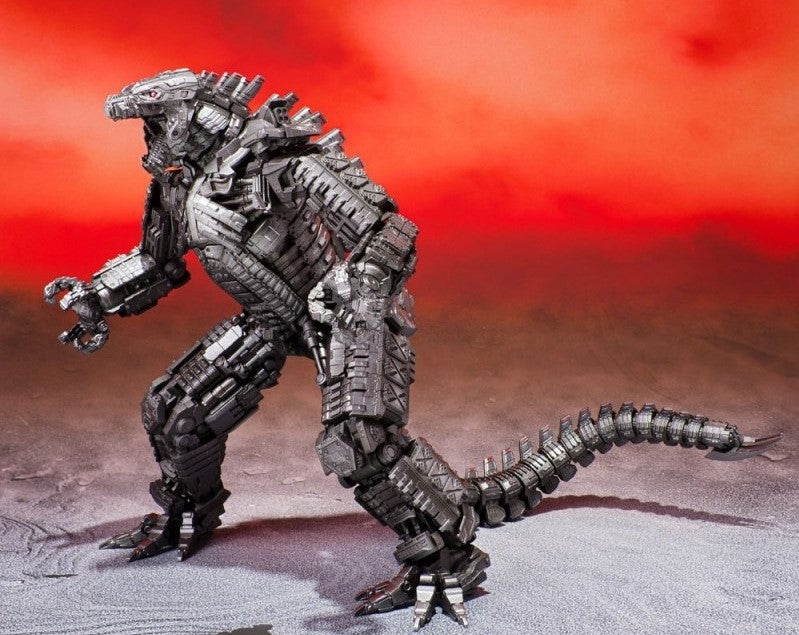 SH MonsterArts Collectible Mechagodzilla Figurine from the 2021 Movie Godzilla VS Kong