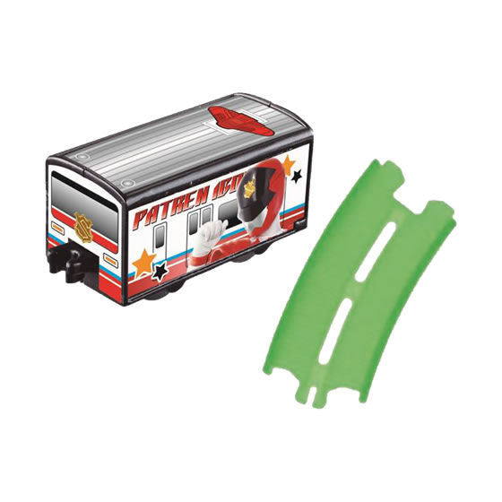Lupinranger VS Patoranger Collectible Chararail Set with Winding Main Cars