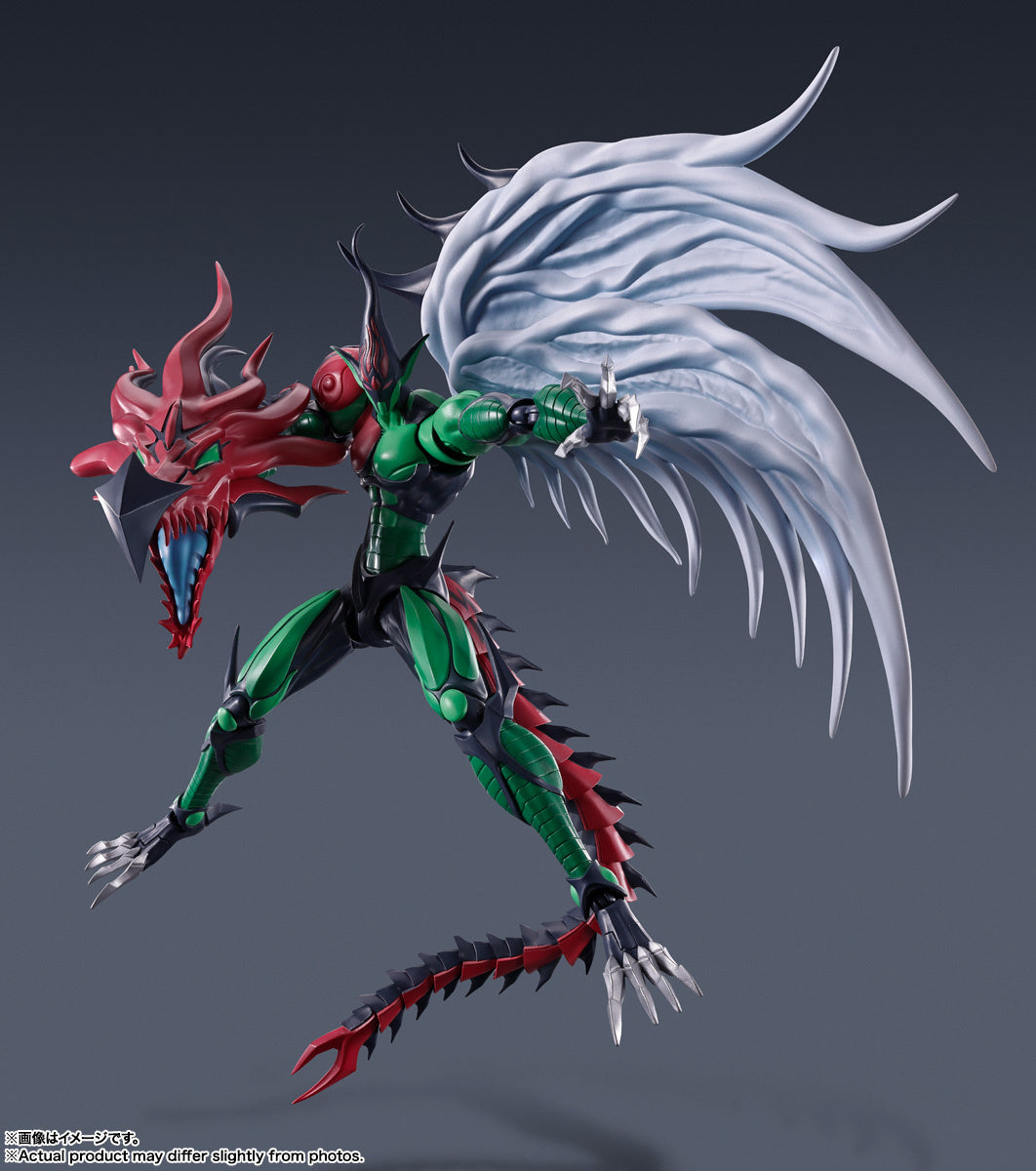 Bandai's S.H. MonsterArts Collectible Action Figure - Elemental HERO Flame Wingman