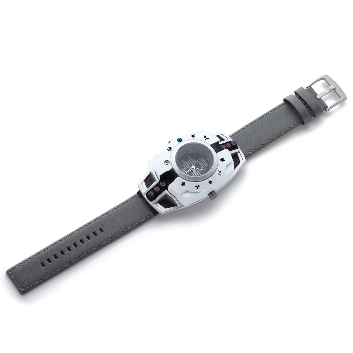 Decade Live Action Stainless Steel LED Water-Resistant Wristwatch