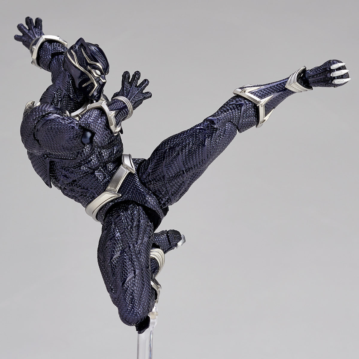 Kaiyodo's Stunning Amazing Yamaguchi 030 Black Panther Action Figure