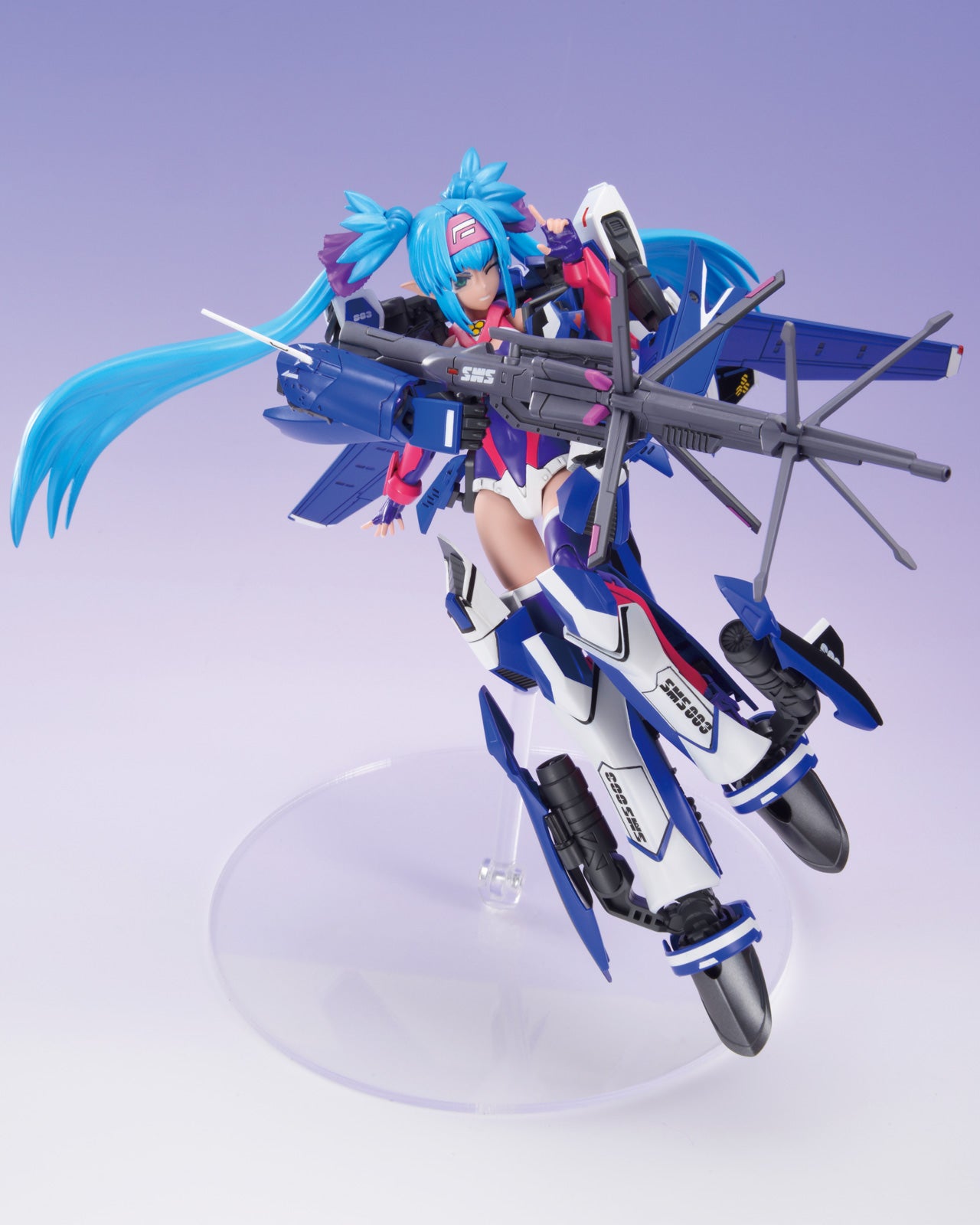 Macross Frontier ACKS VF - 25G Super Messiah Klan Klang Snap Model Kit (No Glue Required)