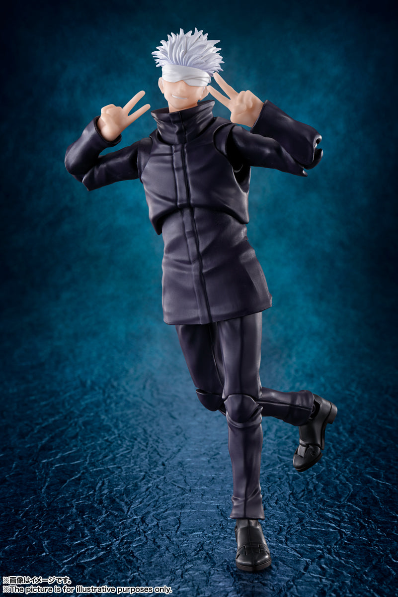 SH Figuarts Action Figure of Satoru Gojo from Jujutsu Kaisen 0: The Movie