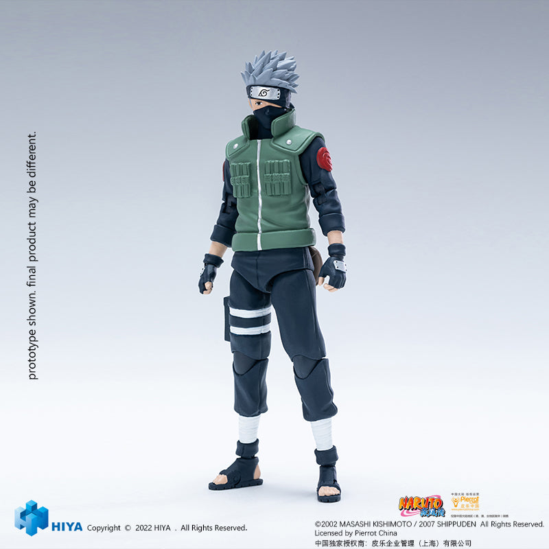 HIYA Toys High - Quality 1/12 Scale Naruto Kakashi Hatake Action Figure