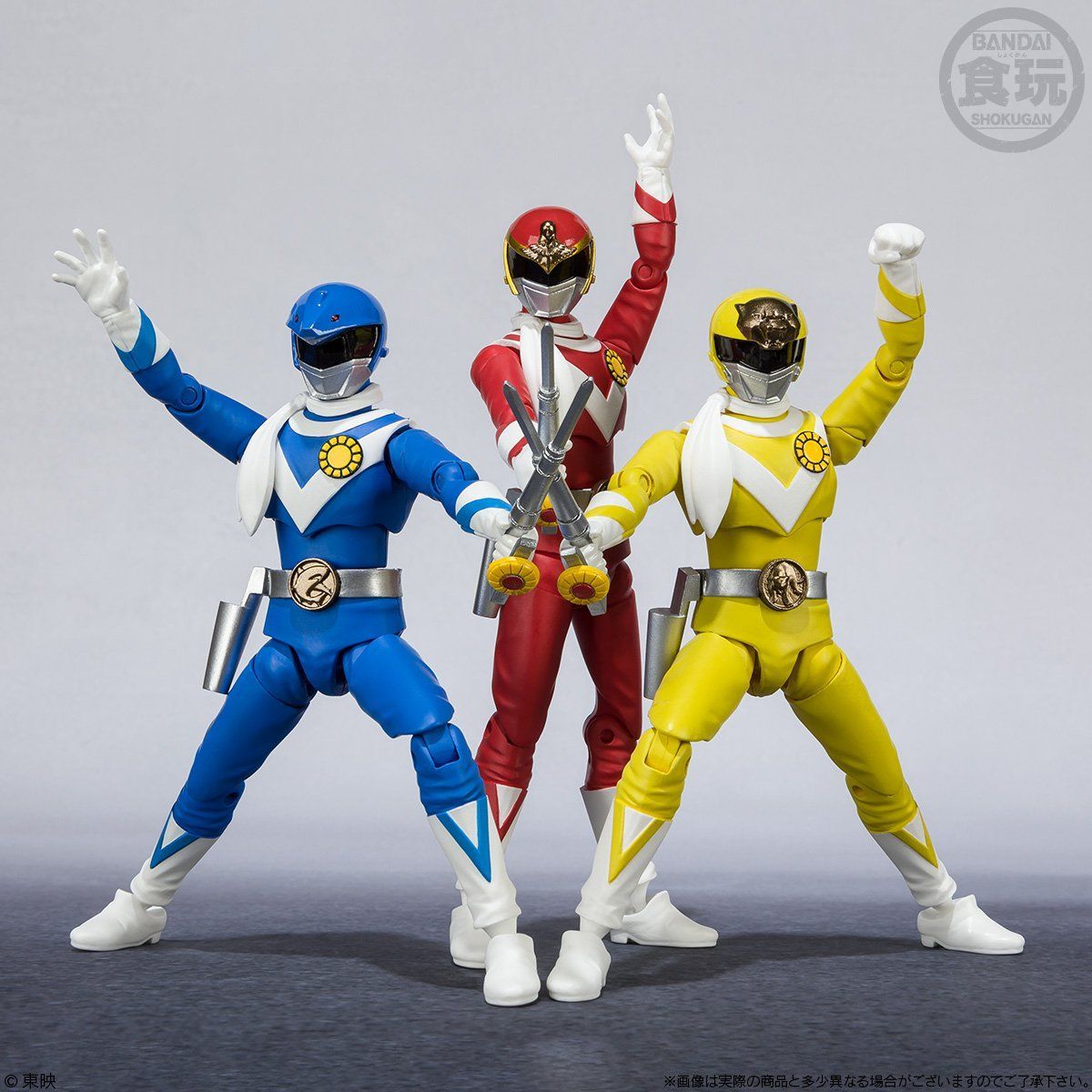 Shodo Super Action Figure Set - Taiyo Sentai Sun Vulcan