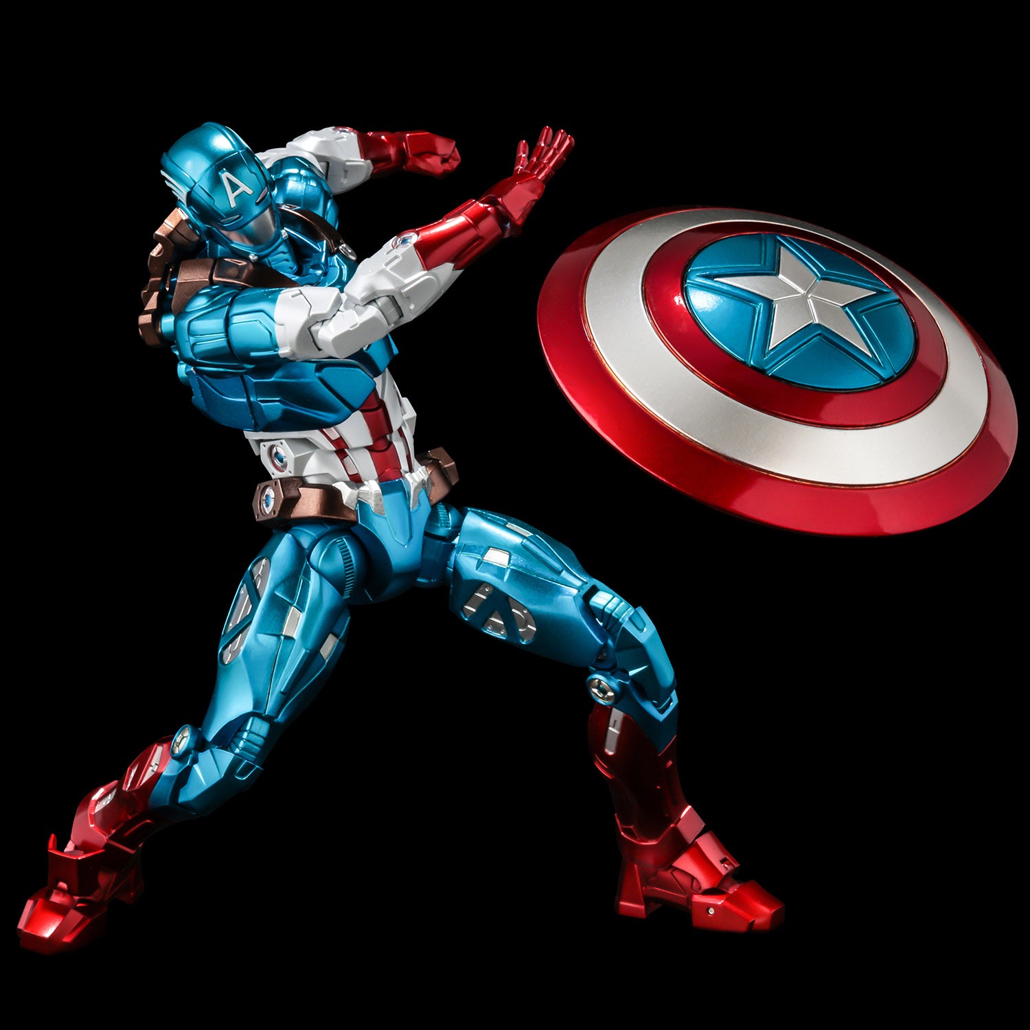 Captain America Collectible Fighting Armor Figurine