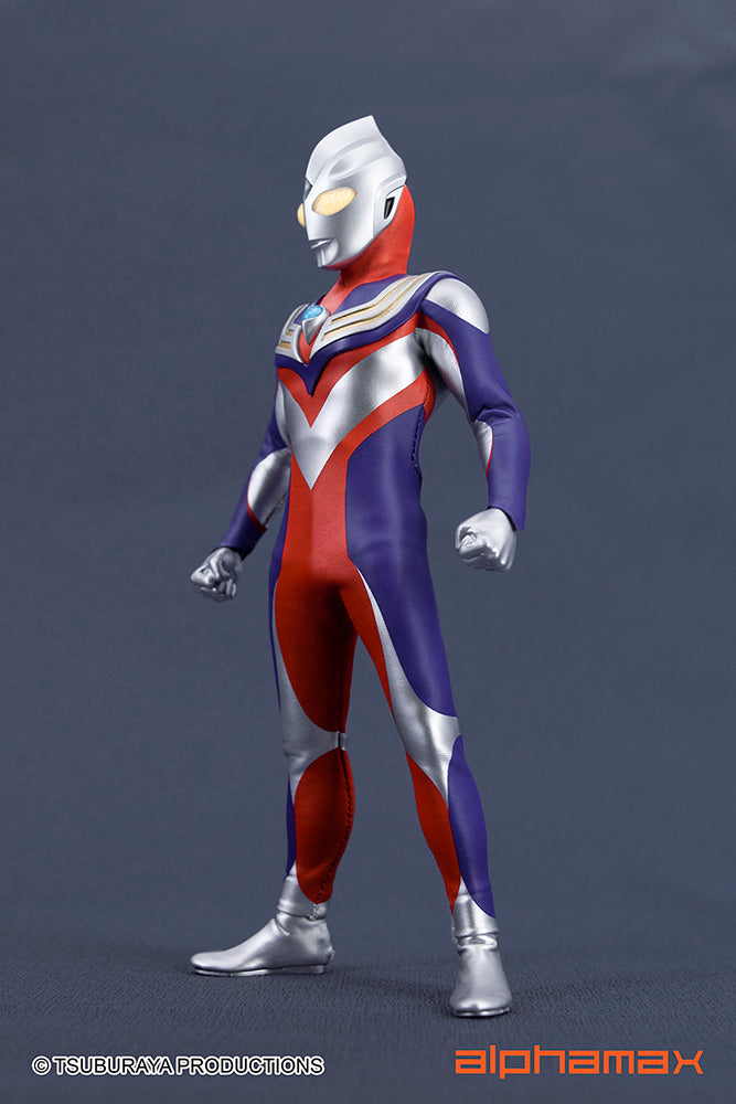 Alphamax 6.5 - inch Fully - Posable Ultraman Tiga Action Figure with Hidden Joints