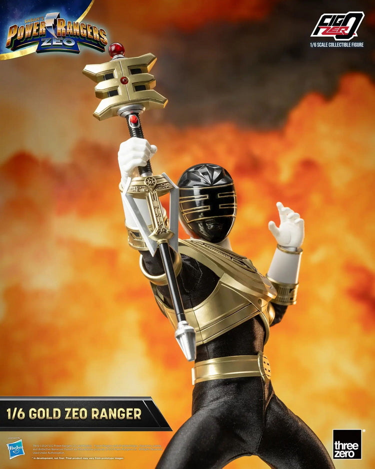 Pre - order FigZero 1/6 Gold Zeo Power Ranger from Power Rangers Zeo