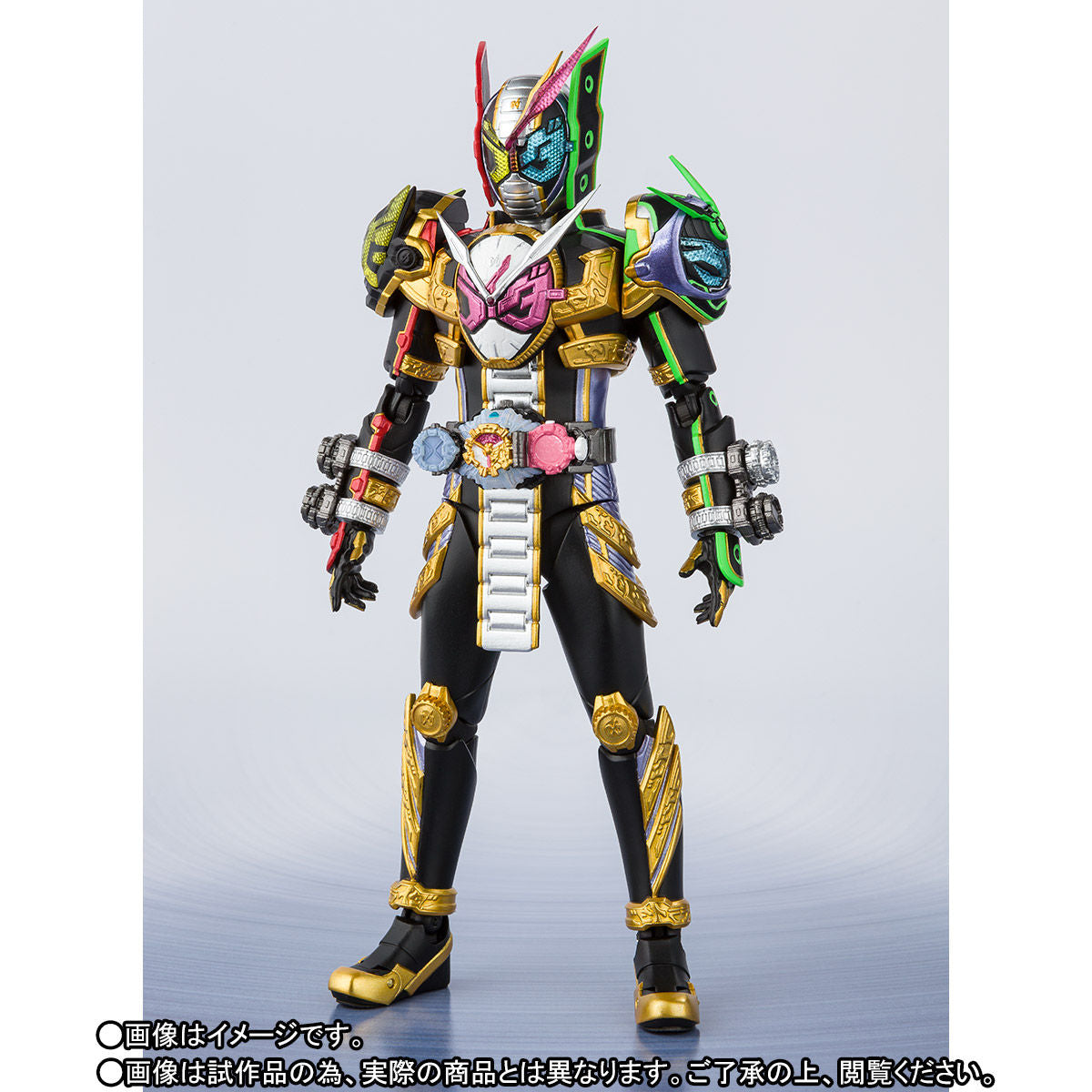 SH Figuarts High - Quality Kamen Rider Zi - O Trinity Action Figure