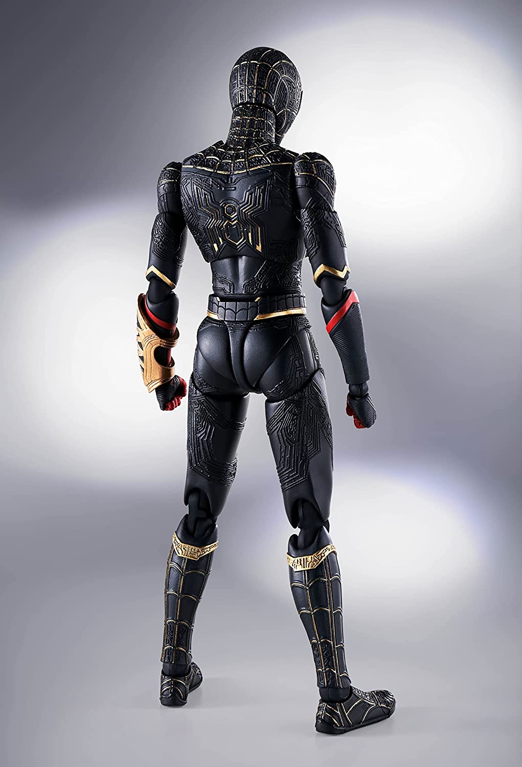 SH Figuarts No Way Home Black & Gold Suit Spider - Man Action Figure