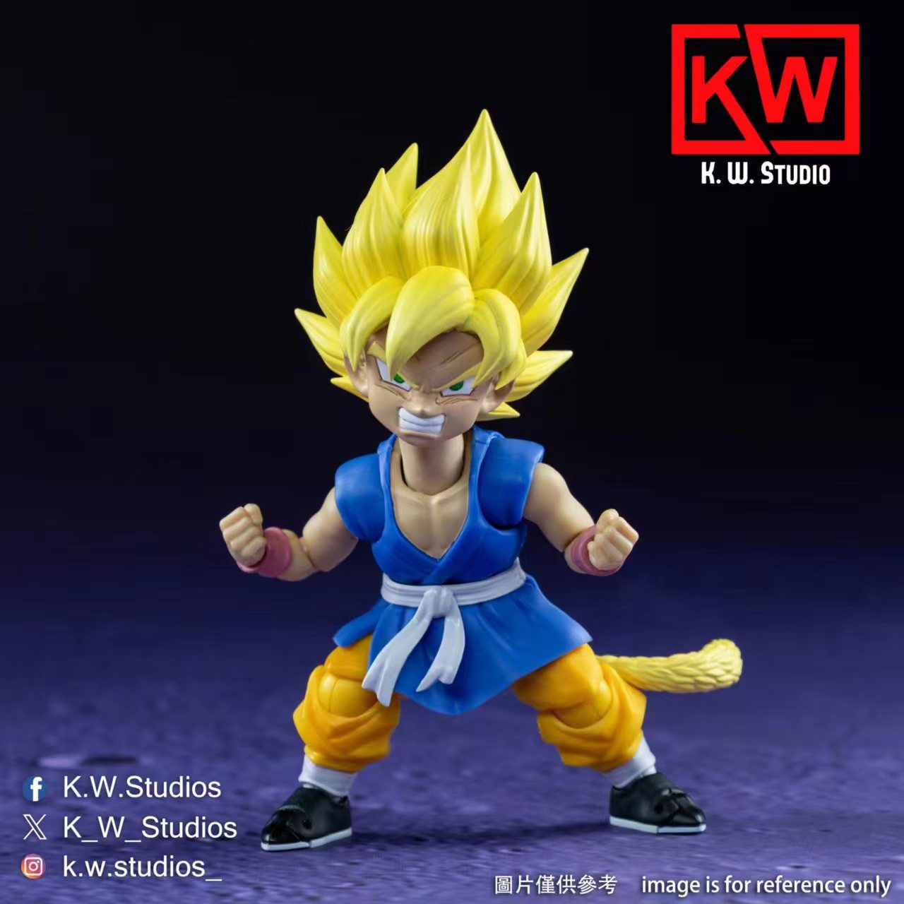 KW Studio KW003 Super Ape Levels 1 and 2 Headset - Optional Upgrade Parts for SH Figuarts Son Goku GT