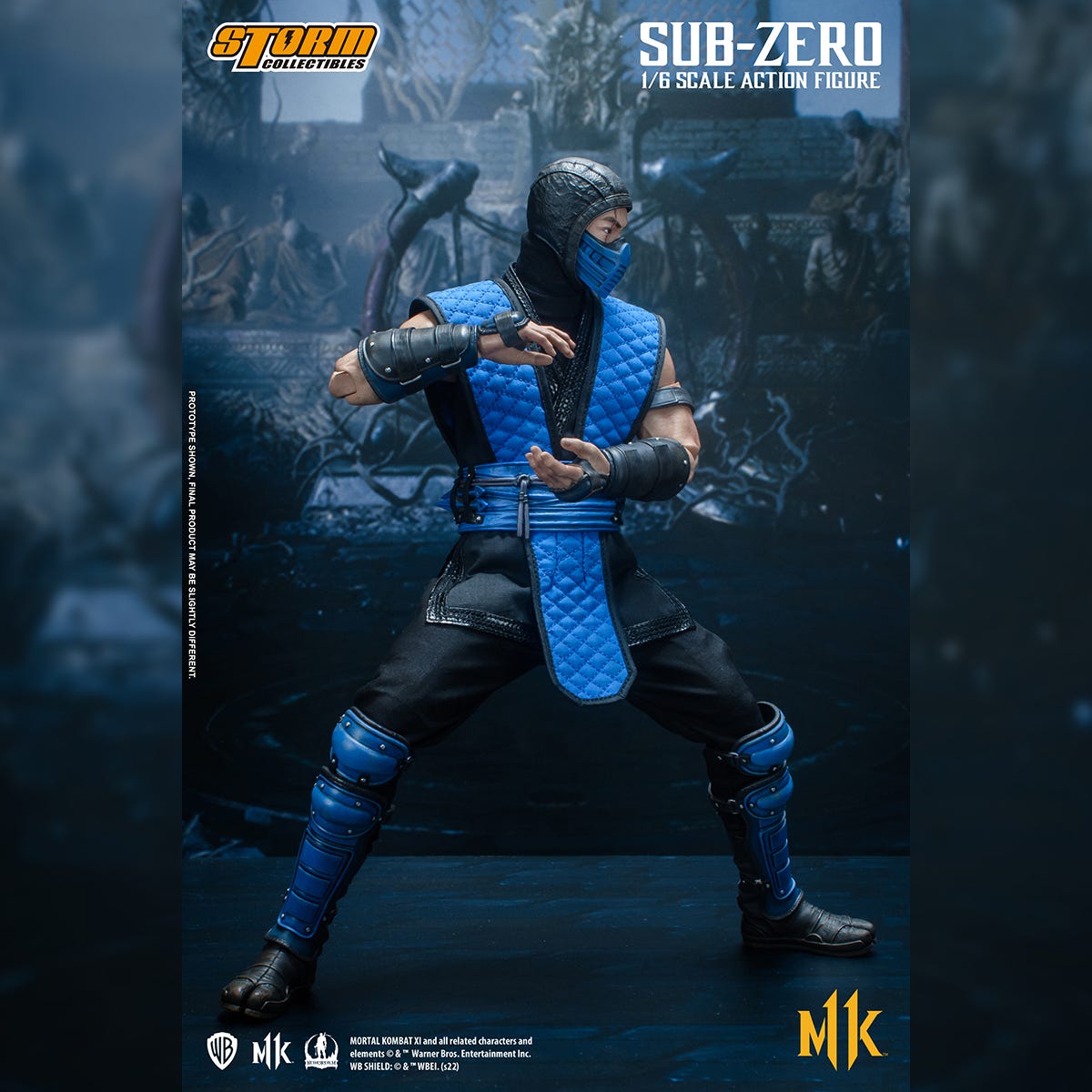 1/6 Scale KLASSIC Sub-Zero Action Figure from Mortal Kombat 11 by Storm Collectibles