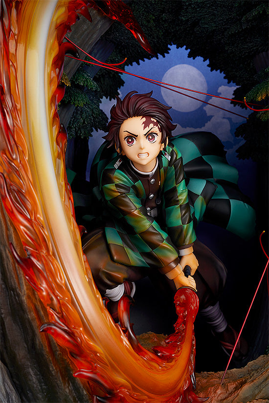 Authentic Tanjiro Kamado Figure: Hinokami Kagura Dance Pose