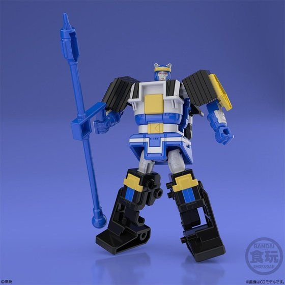Incredible Super Minipla Muteki Shogun Set with All 5 Mechas and Weapons