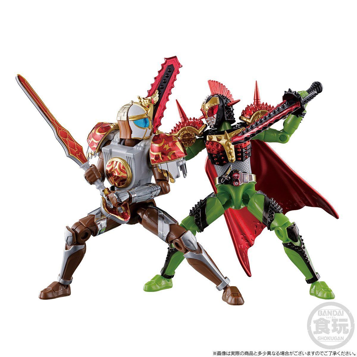 SODO Chronicle Kamen Rider Action Figure Set: Gridon VS Bravo Edition