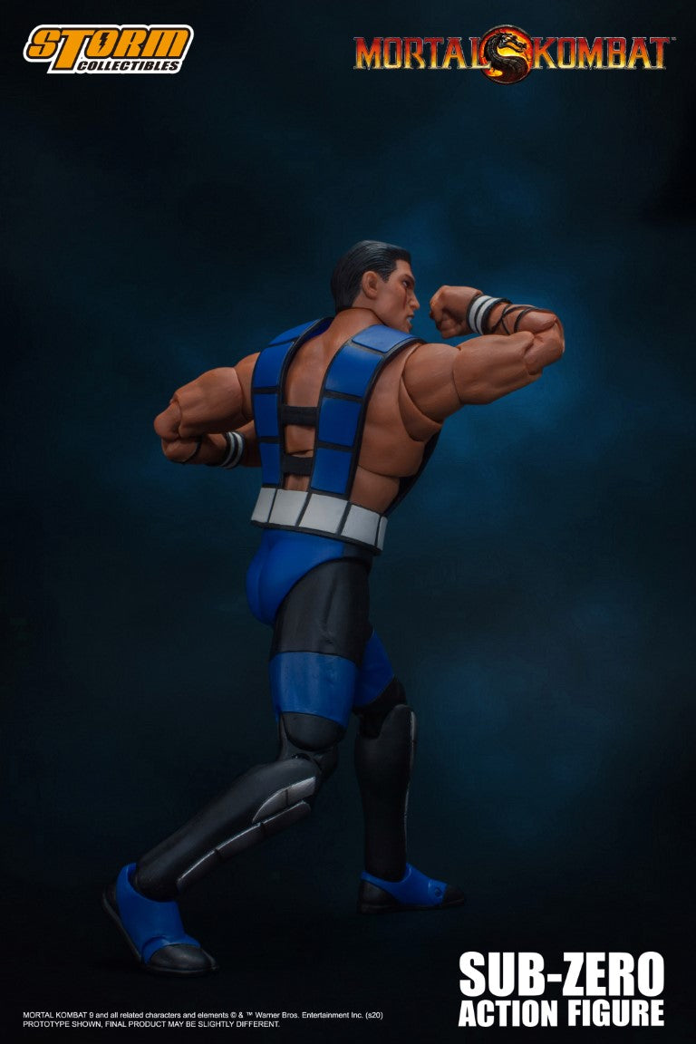Unmasked Sub - Zero Action Figure from Mortal Kombat 3