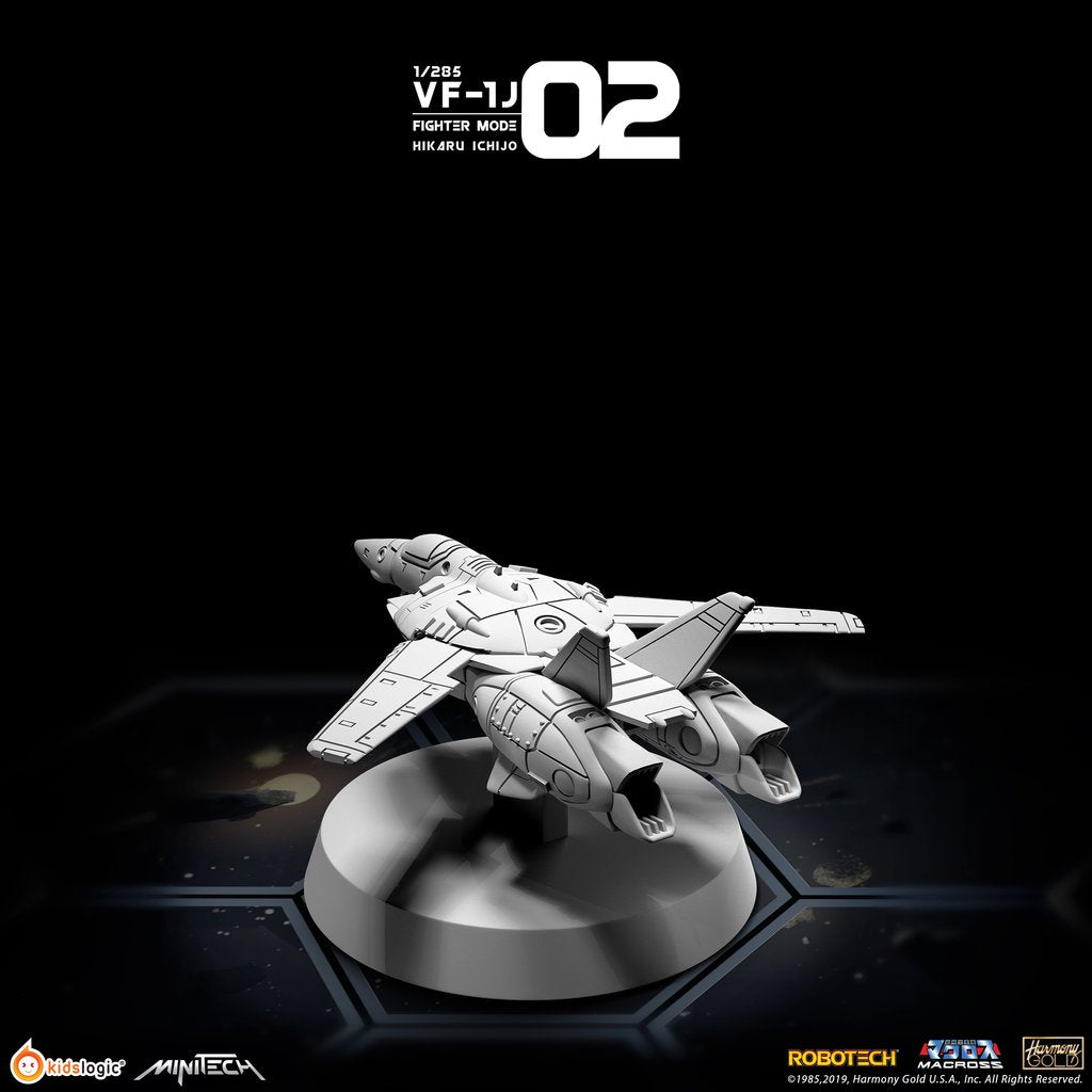MiniTech MT02 Valkyrie VF1J Fighter Mode - Hikaru Version Collectible Model