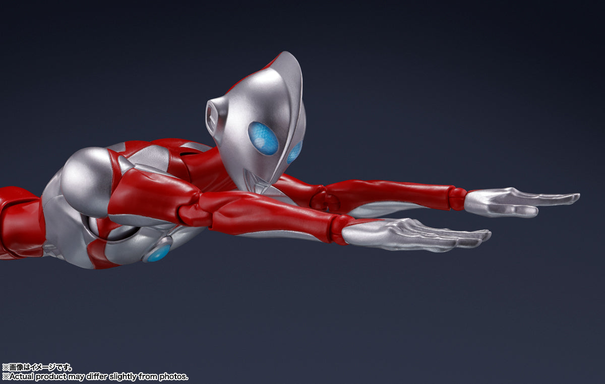 SH Figuarts Action Figures - Ultraman and Baby Monster Emi from Netflix's Animated Feature 'Ultraman Rising'