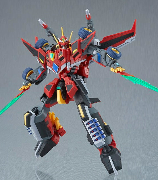 MODEROID Fully-Transformable Pre-Painted Model Kit of Dynazenon from SSSS.DYNAZENON Anime