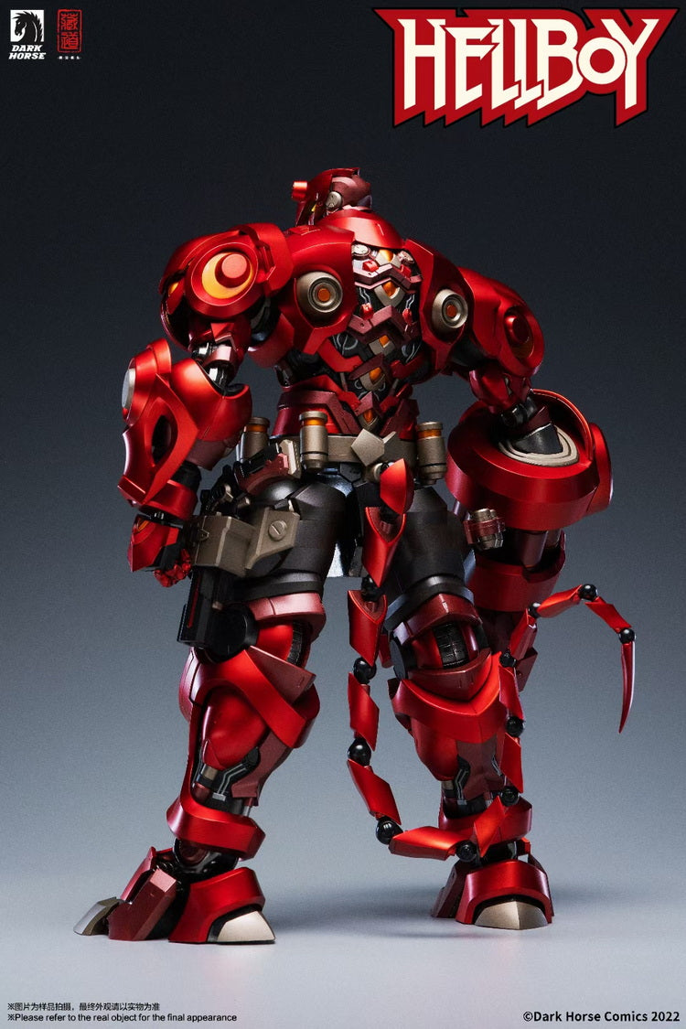 Collectible Zen x Black Horse - Diecast Hellboy Mech Action Figure