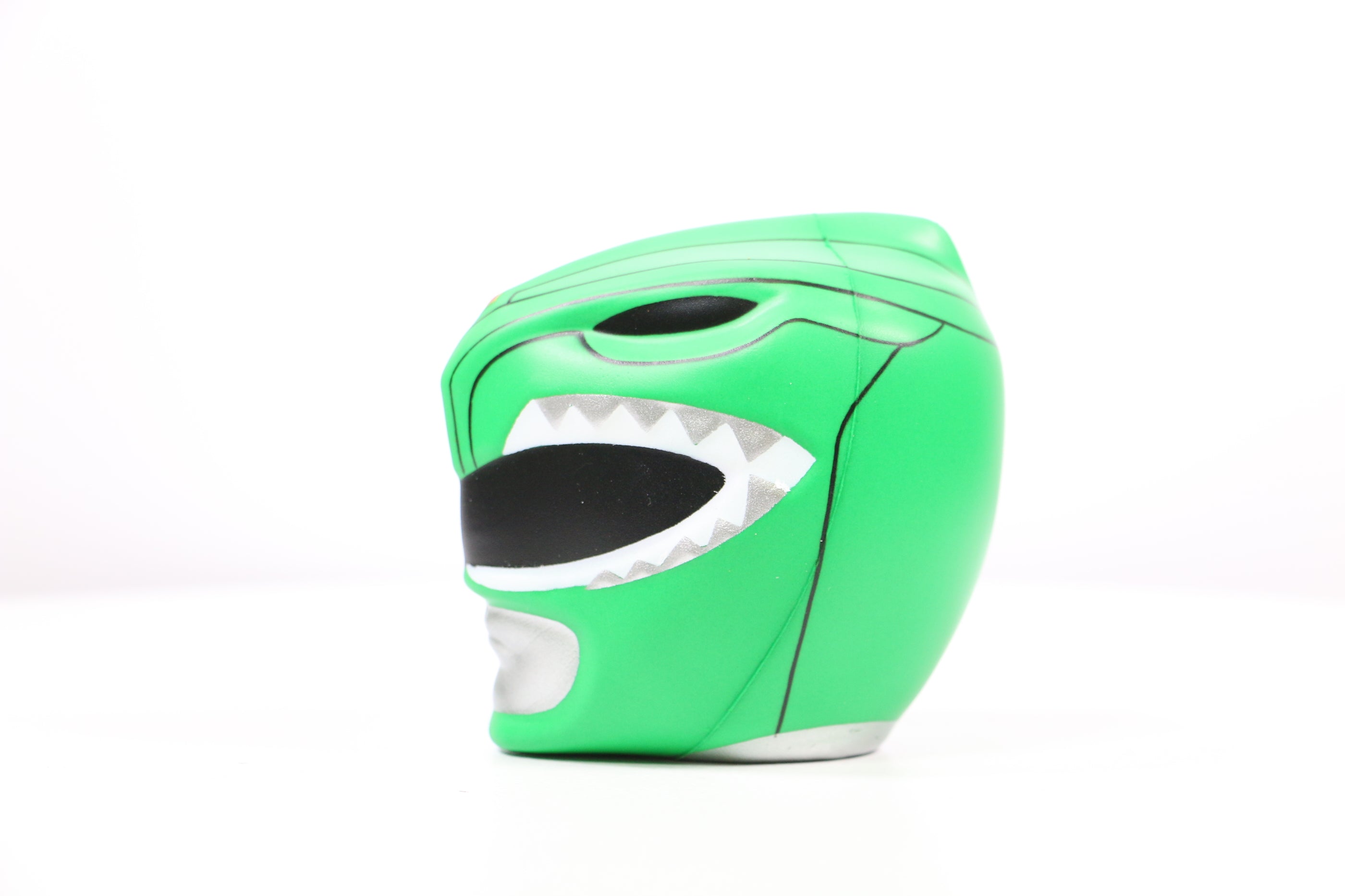 Smashies Authentic Power Morpher and Detailed 4' Green Ranger Helmet Collectible Set