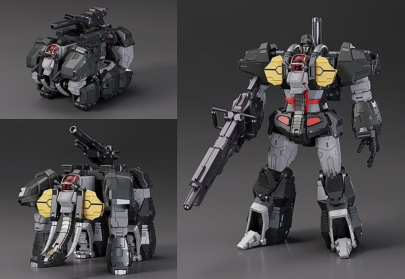 The Gattai Combining Dancouga Action Figure - A Completely Transforming Alloy Model
