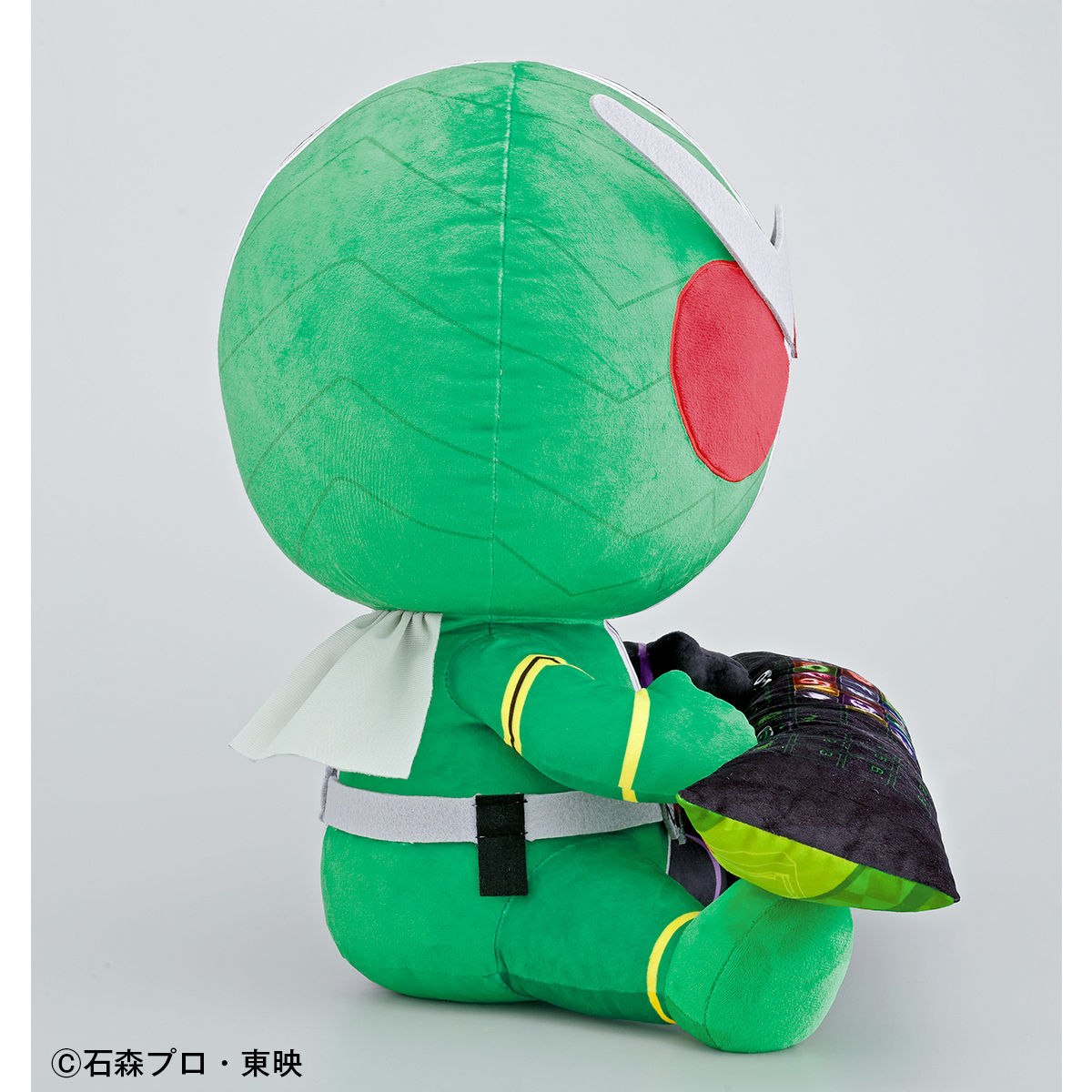 Kamen Rider W-themed Personal Computer Cushion for Comfort