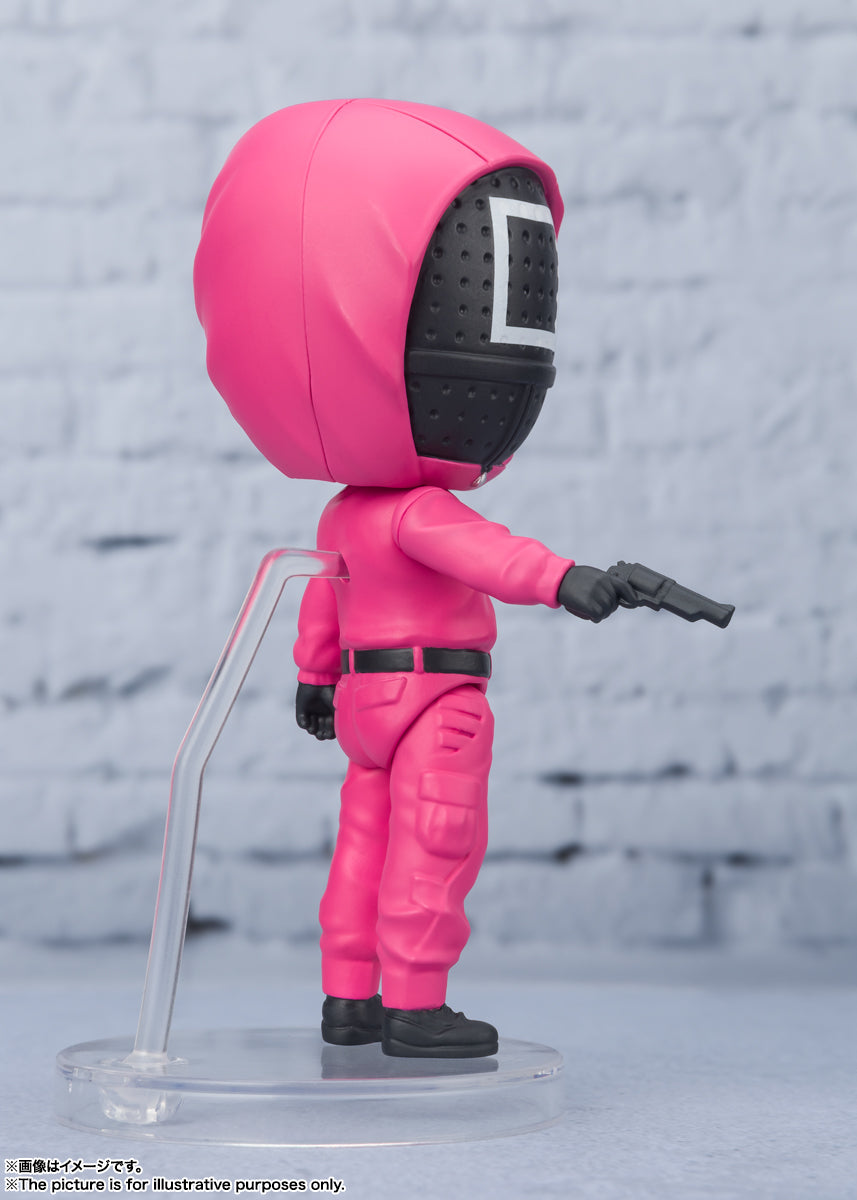 Mini Figuarts Collectible Squid Game Masked Manager Figurine