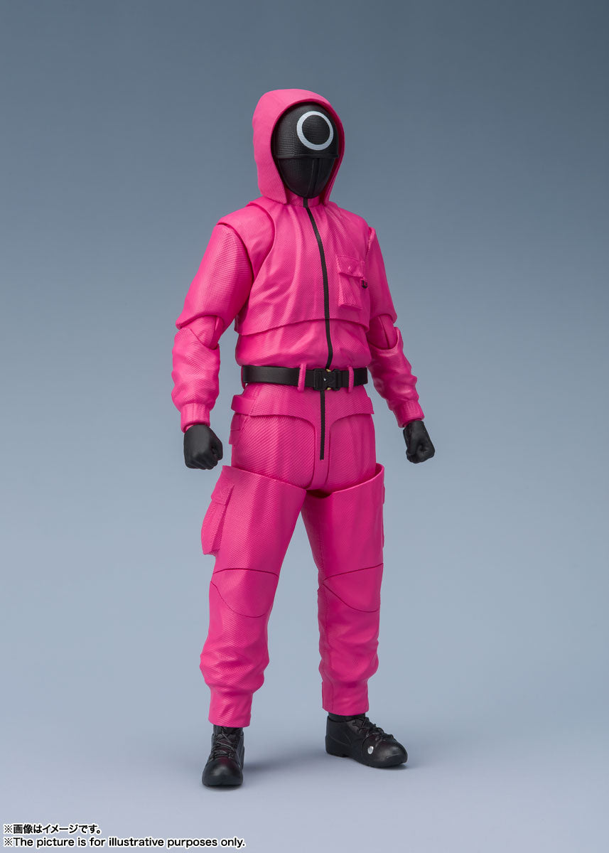 SH Figuarts Collectible Figurine of Squid Game Masked Worker and Manager