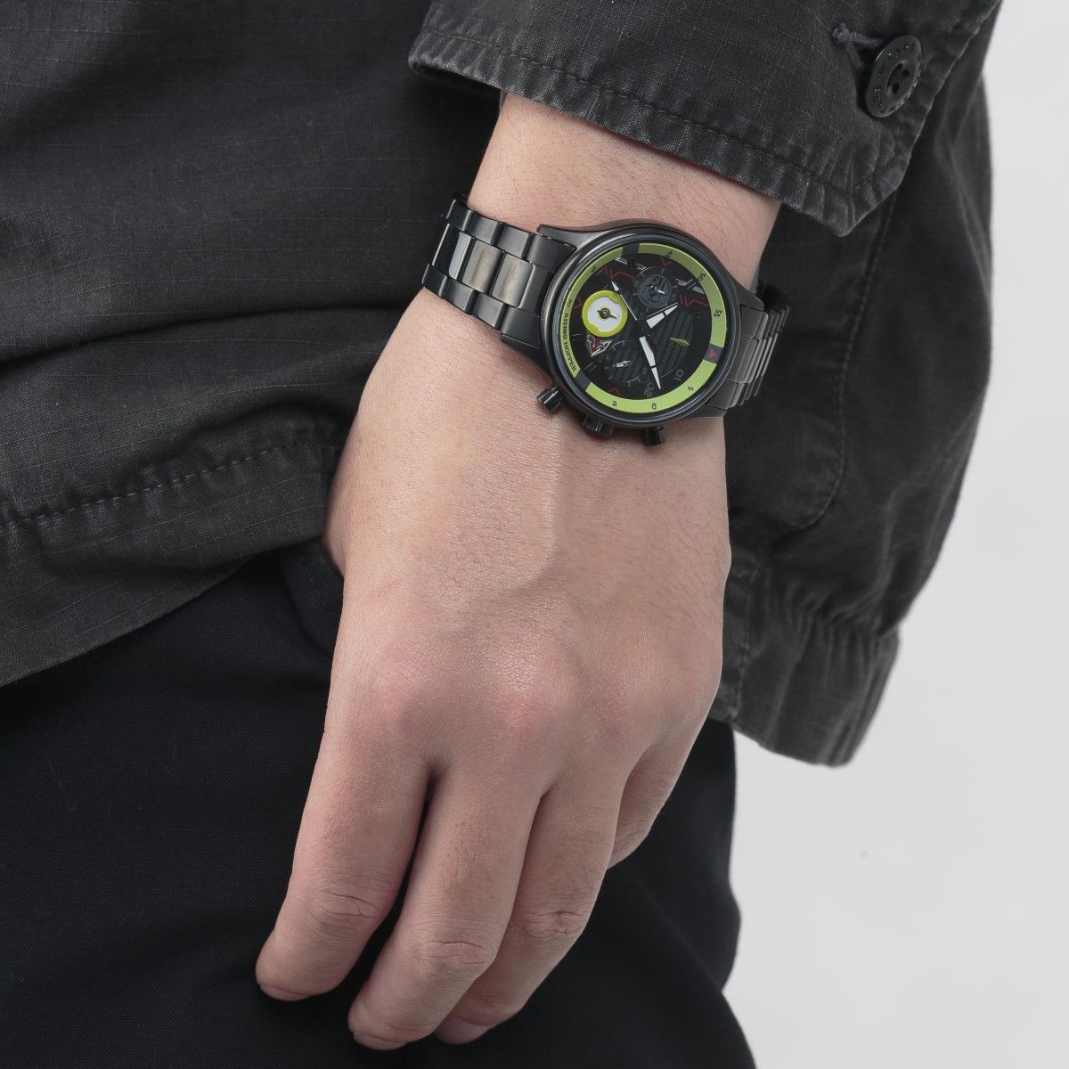 Kamen Rider Zero One Stylish Chronograph Wristwatch for Fans