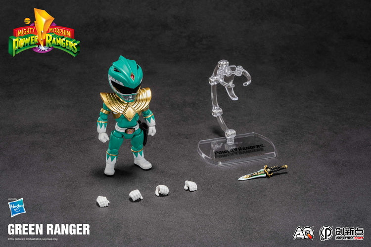 Action Figure - Mighty Morphin Green Ranger from Action Q Series