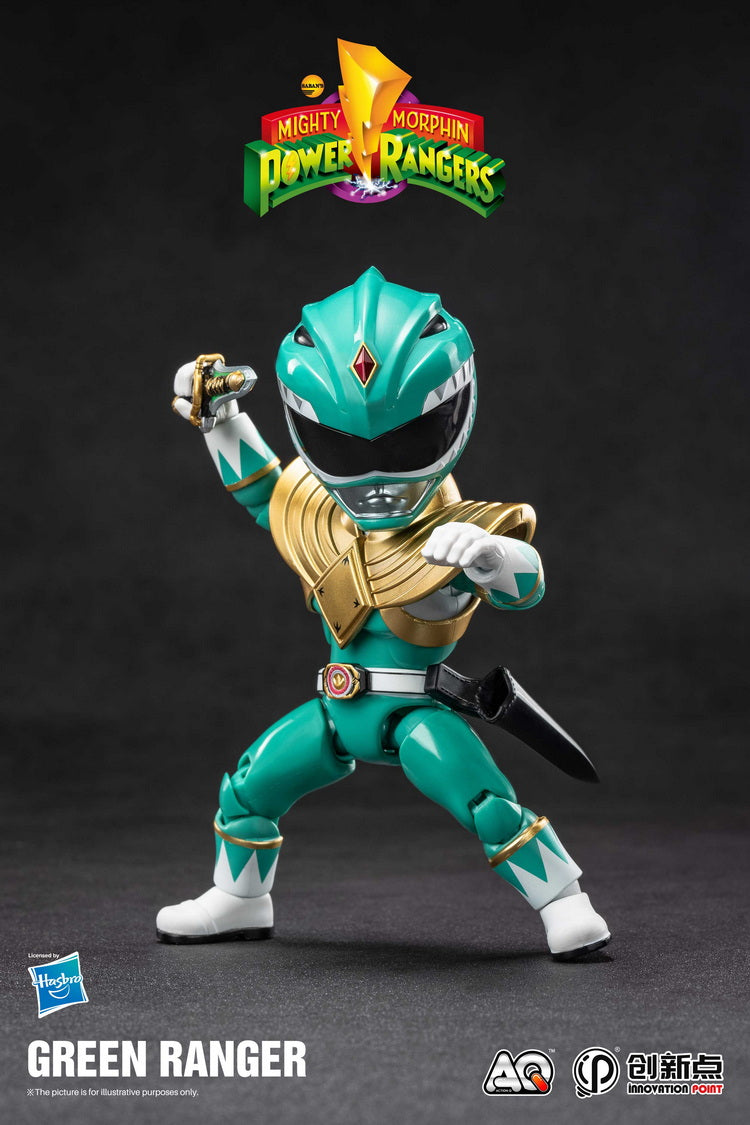 Action Figure - Mighty Morphin Green Ranger from Action Q Series