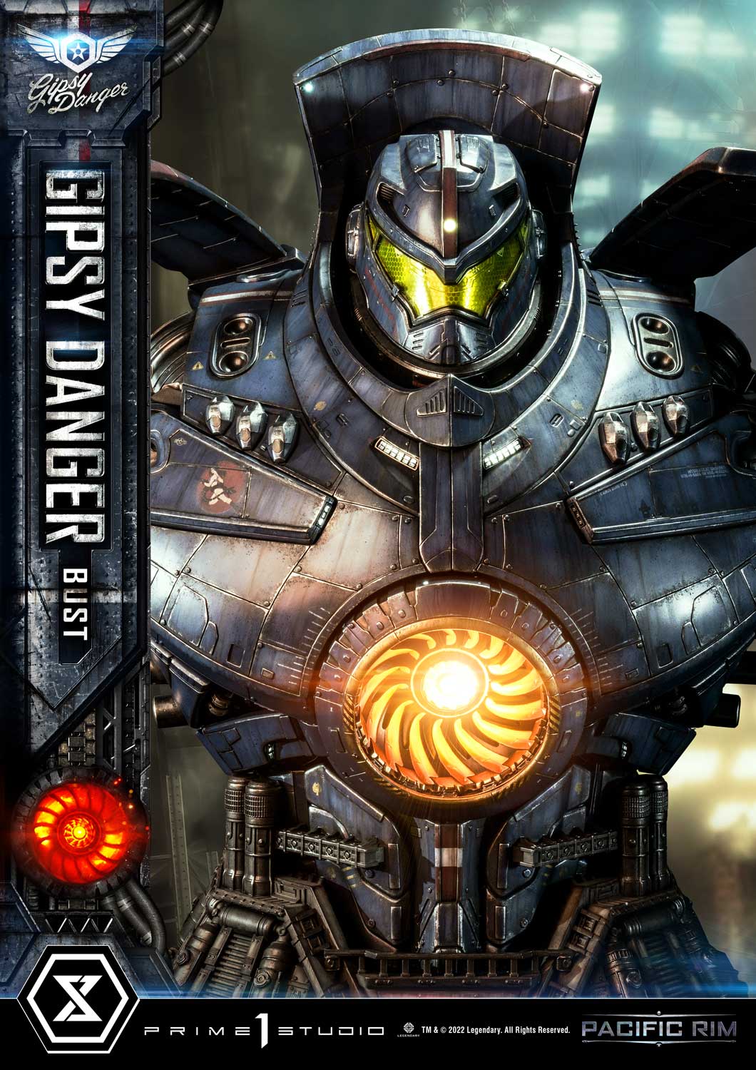 Pacific Rim Gipsy Danger Life - Size Bust Collectible Model