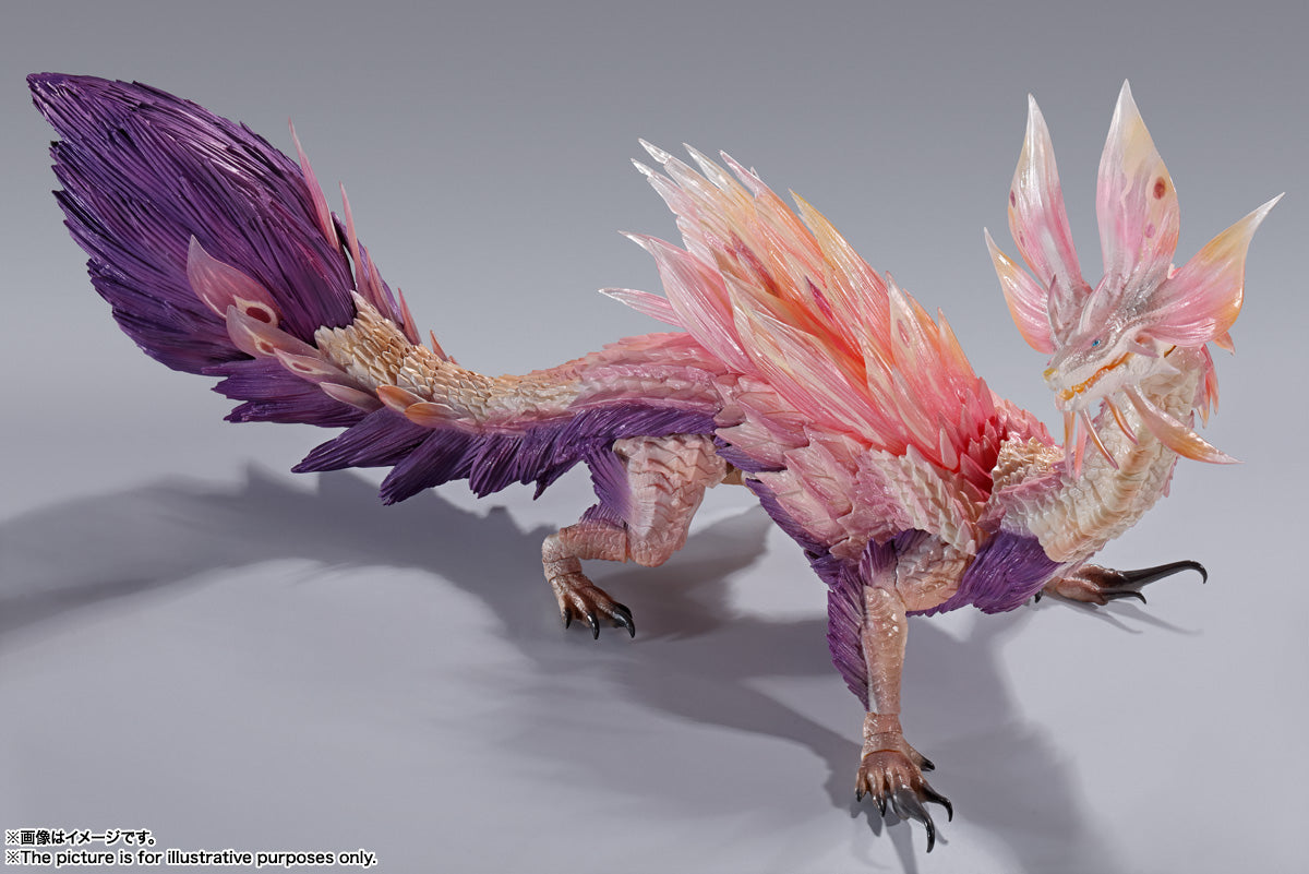 Bandai's S.H.Monsterarts Action Figure - Monster Hunter Mizutsune