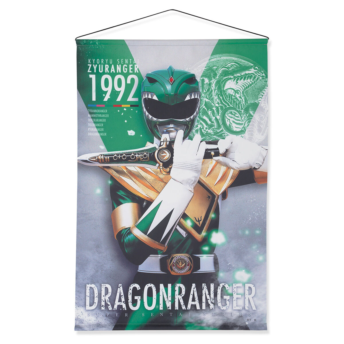 Pre - order Zyuranger Hanging Wall Tapestries for 30th Anniversary